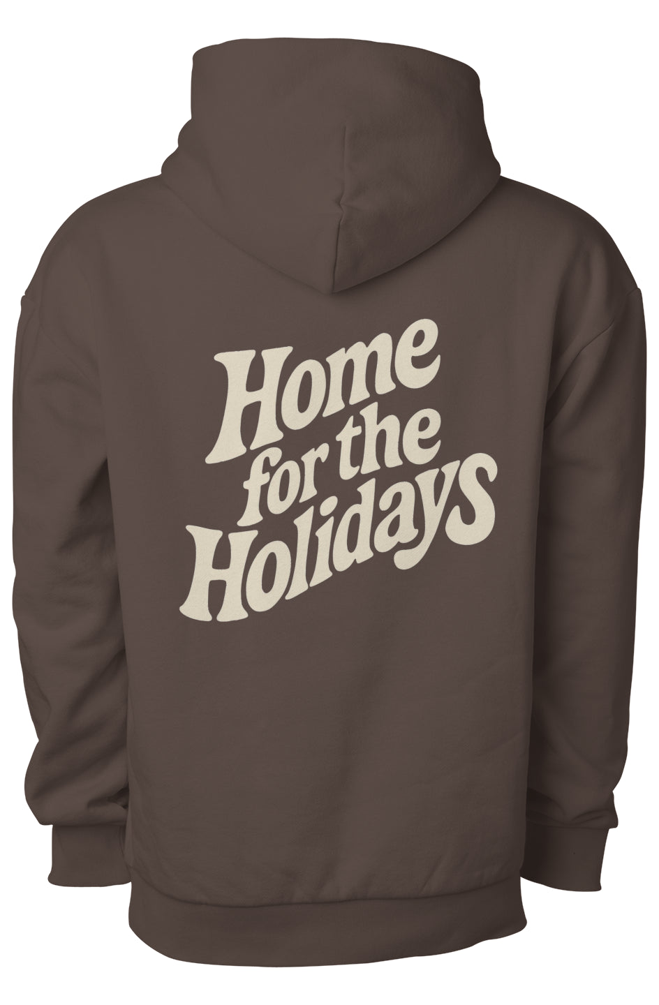 home for the holidays Pullover Hood